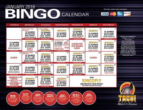 tachi palace calendar.